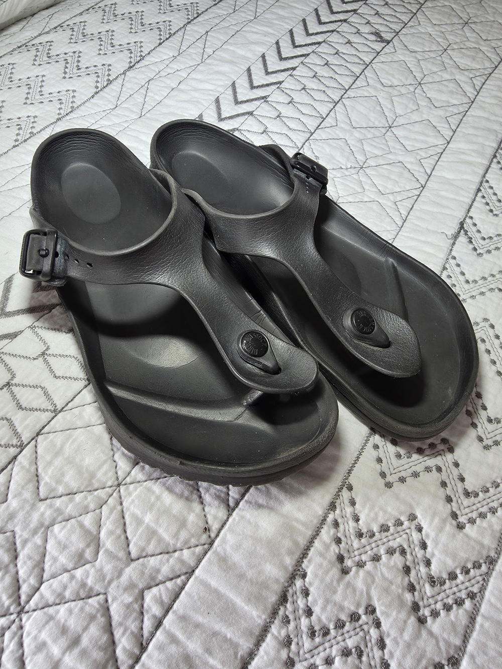 Birkenstock Black Women's Thong Sandals
